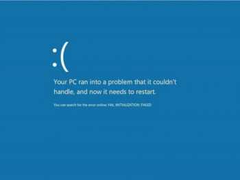 Windows 8 y el pantallazo azul